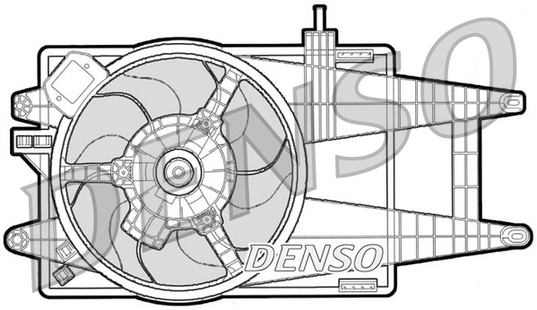 DENSO DER09040 Fan, engine...