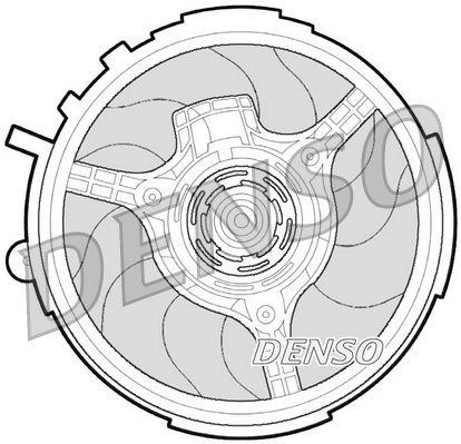 DENSO DER09061 Fan, engine...
