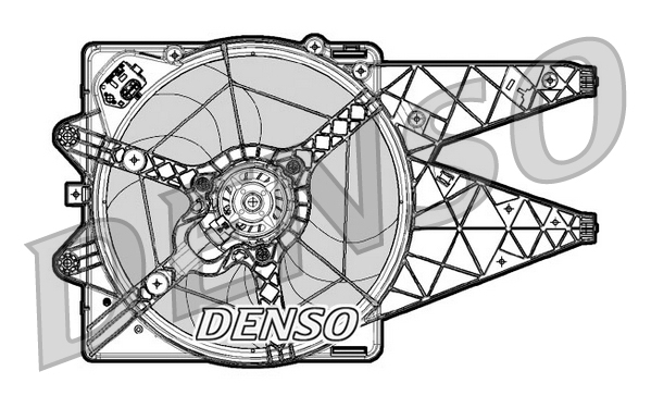 DENSO DER09065 Fan, engine...