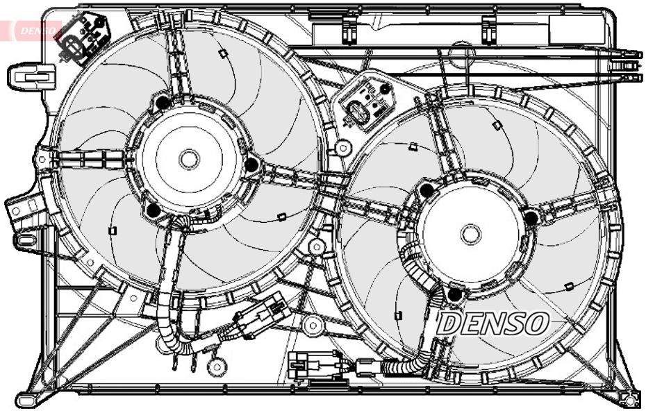 DENSO DER09075 Fan, engine...