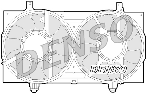 DENSO DER46001 Βεντιλατέρ, ψύξη κινητήρα