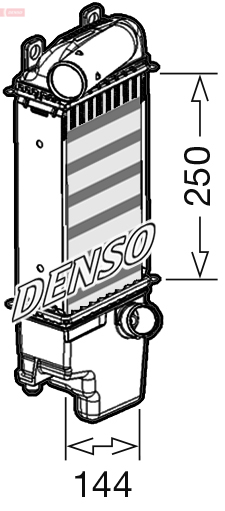 DENSO DIT50013 Ψυγείο αέρα υπερπλήρωσης for TOYOTA