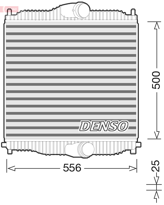 DENSO DIT99002 Ψυγείο αέρα υπερπλήρωσης