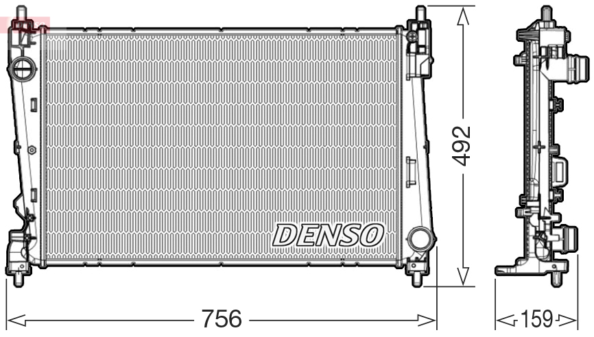 DENSO DRM09178 Ψυγείο, ψύξη...