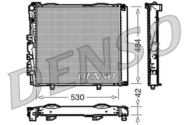 DENSO DRM17040 Ψυγείο, ψύξη...