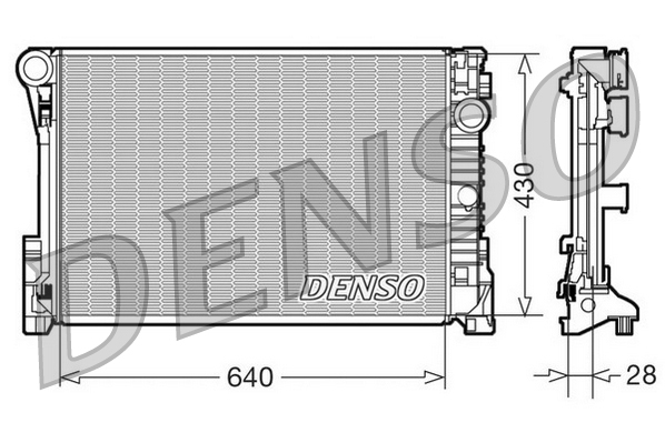DENSO DRM17110 Ψυγείο, ψύξη...