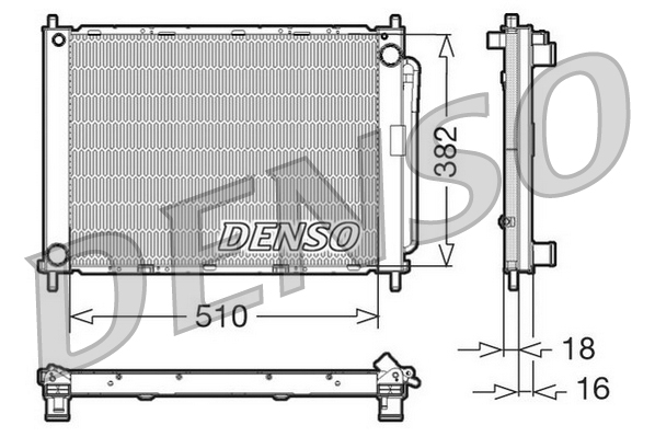 DENSO DRM23100 Cooling Module