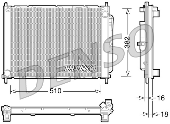 DENSO DRM23101 Cooling Module