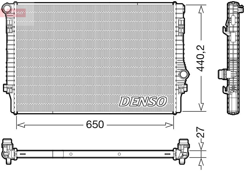 DENSO DRM32049 Radiator,...