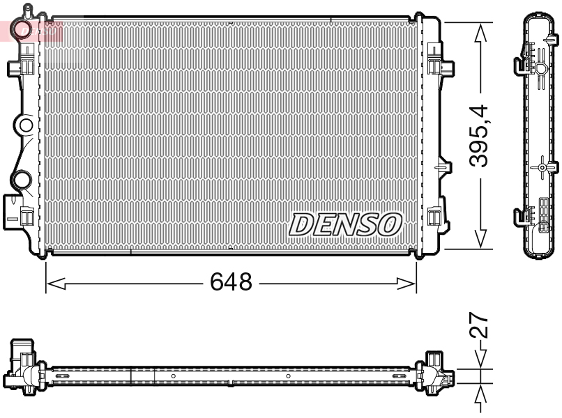 DENSO DRM32051 Radiator,...