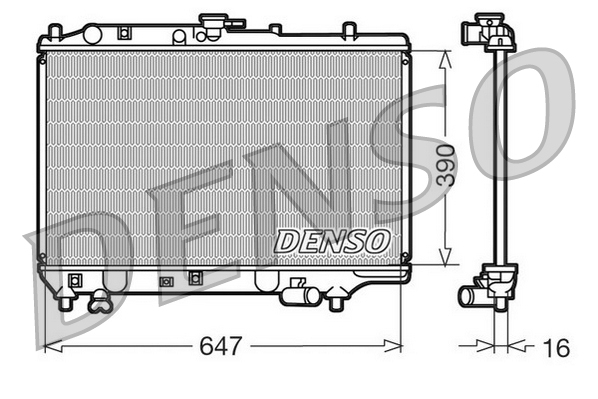 DENSO DRM44006 Ψυγείο, ψύξη...