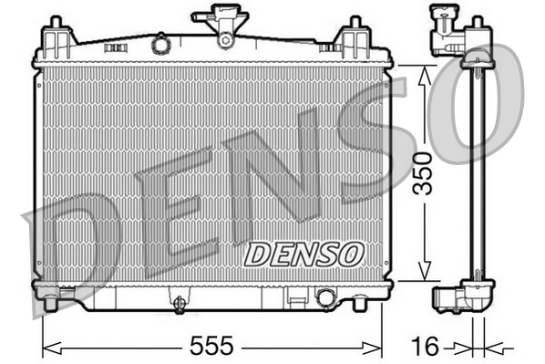 DENSO DRM44016 Radiator,...
