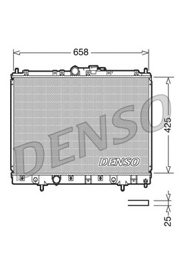 DENSO DRM45006 Ψυγείο, ψύξη...