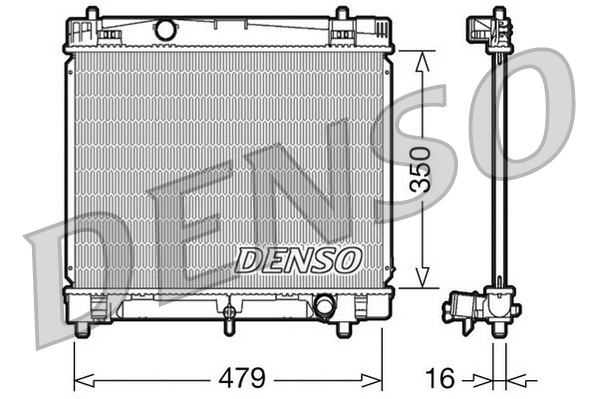 DENSO DRM50008 Radiator,...