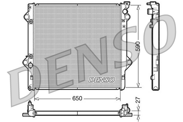 DENSO DRM50047 Radiator,...