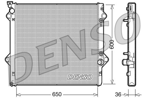 DENSO DRM50049 Radiator,...