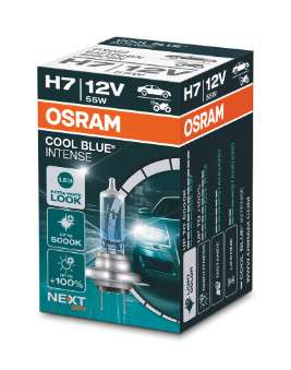 OSRAM 64210CBN COOL BLUE® INTENSE (Next Gen) Glühlampe, Fernscheinwerfer