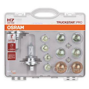 OSRAM CLK H7TSP 24V TRUCKSTAR® PRO (Next Gen) Sortiment, Glühlampen