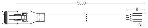 OSRAM LEDPWLACC103 LEDriving® Connection Cable Kabelsatz, Fernscheinwerfer