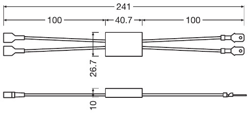 OSRAM LEDEC01-2HFB LEDriving® ERROR CANCELER Leitungssatz