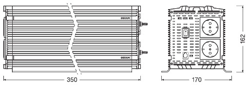 OSRAM OEINVMA20 POWERinvert PRO Wechselrichter