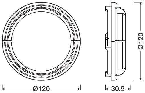 OSRAM LEDCAP08 LEDriving® CAP Kappe, Hauptscheinwerfer