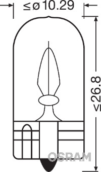 OSRAM 2841 ORIGINAL Bec,...