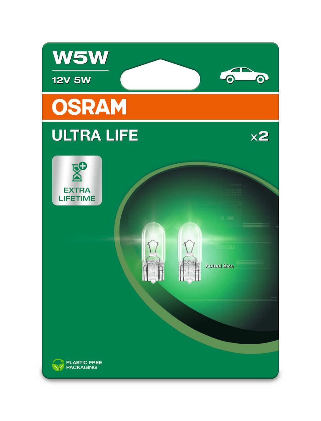 OSRAM 2825ULT-2BL ULTRA LIFE Glühlampe, Blinkleuchte