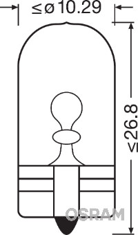 OSRAM 2825 ORIGINAL Bec,...