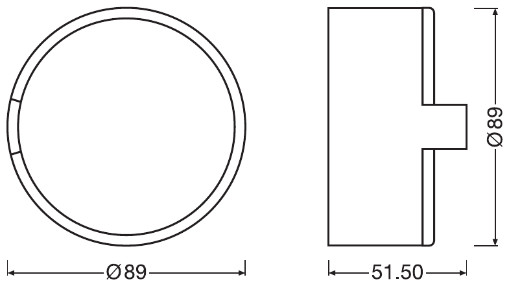 OSRAM LEDCAP10 LEDriving® CAP Kappe, Hauptscheinwerfer