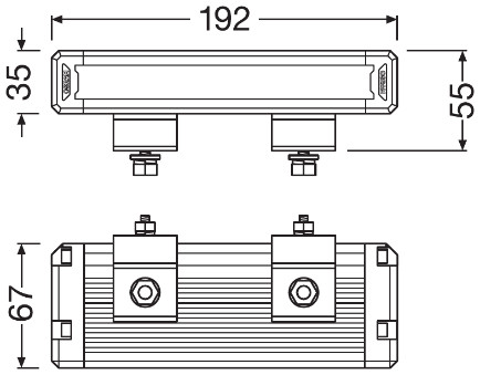 OSRAM LEDDL122-SP SR LEDriving® Lightbar VX180-SP Fernscheinwerfer