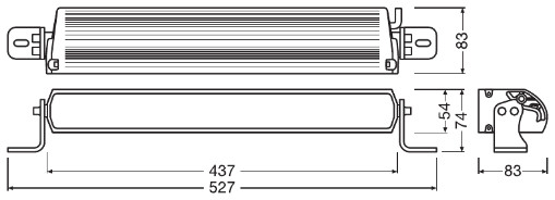 OSRAM LEDDL132-CB SM LEDriving® Lightbar FX500 Fernscheinwerfer