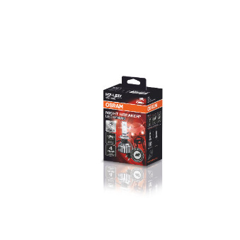 OSRAM 64210DWNBG2-1HFB NIGHT BREAKER® LED GEN 2 H7 Motorcycle Glühlampe, Fernscheinwerfer