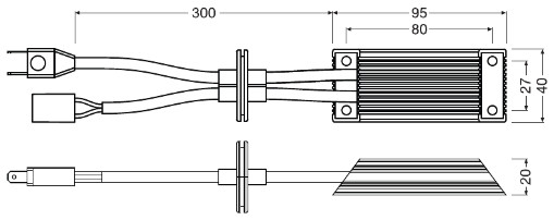 OSRAM LEDSCT10 LEDriving® SMART CANBUS Leitungssatz