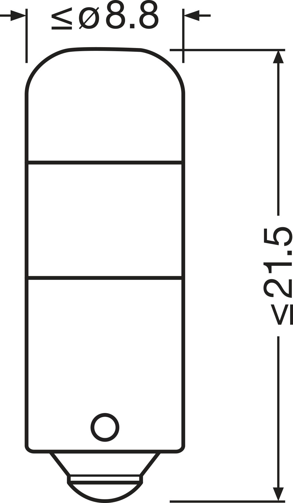 OSRAM 3893DWP-2BL LEDriving® SL Glühlampe, Innenraumleuchte