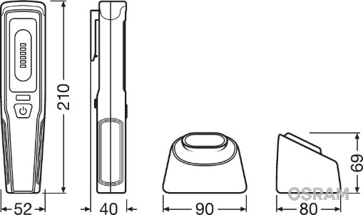 OSRAM LEDIL207 LEDinspect PROFESSIONAL 150 Handleuchte