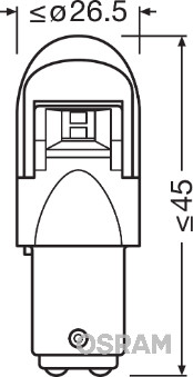 OSRAM 1557R-02B LEDriving PREMIUM Retrofit Glühlampe