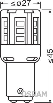 OSRAM 1457R-02B LEDriving STANDARD Retrofit Glühlampe