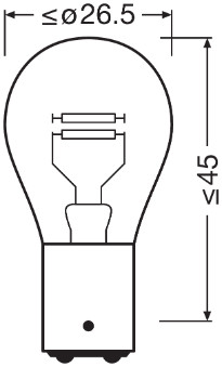 OSRAM 7537TSP TRUCKSTAR® PRO (Next Gen) Lyspære,blinklys