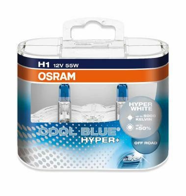OSRAM 62150CBH+-HCB COOL BLUE HYPER+ Glühlampe, Fernscheinwerfer