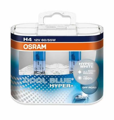 OSRAM 62193CBH+-HCB COOL BLUE HYPER+ Glühlampe, Fernscheinwerfer