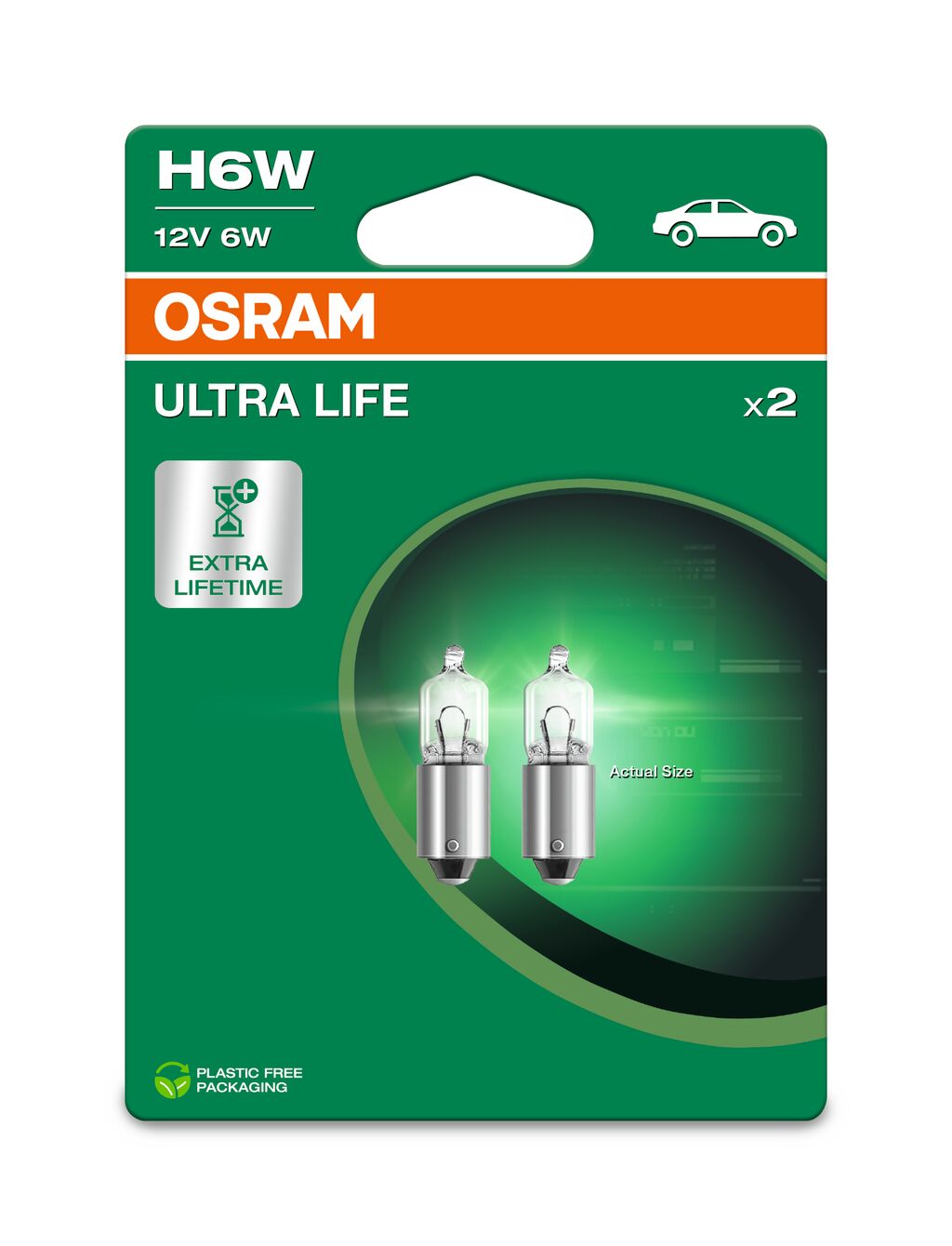 OSRAM 64132ULT-2BL ULTRA LIFE Glühlampe, Blinkleuchte