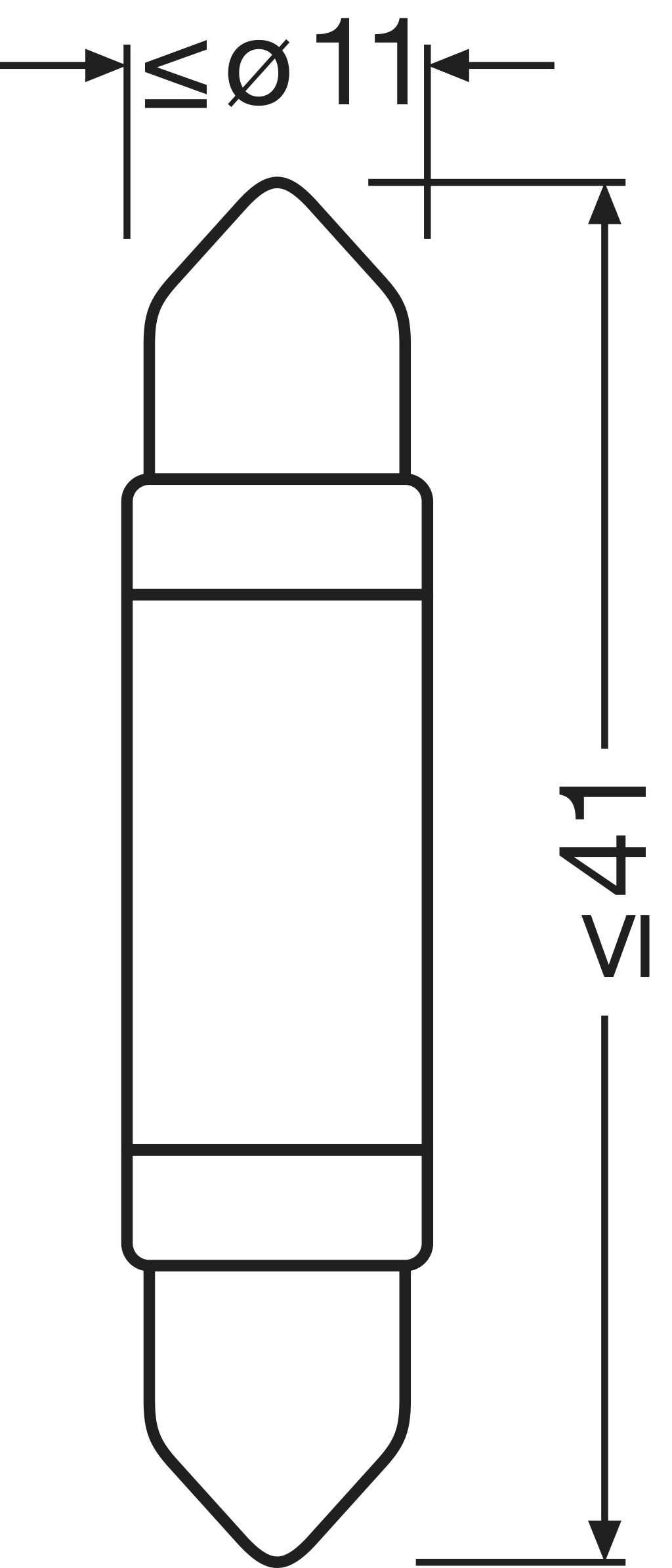 OSRAM 6421DWP-1BL LEDriving® SLT Glühlampe, Kennzeichenleuchte