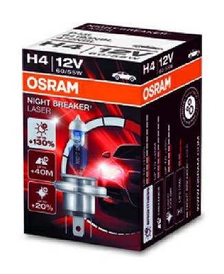 OSRAM 64193NBL NIGHT BREAKER® LASER Glühlampe, Fernscheinwerfer