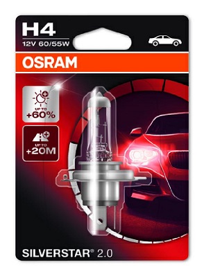 OSRAM 64193SV2-01B SILVERSTAR 2.0 Glühlampe, Fernscheinwerfer