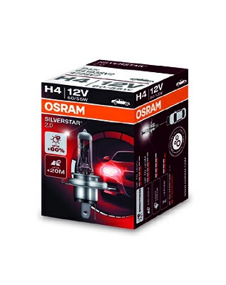 OSRAM 64193SV2 SILVERSTAR 2.0 Glühlampe, Fernscheinwerfer