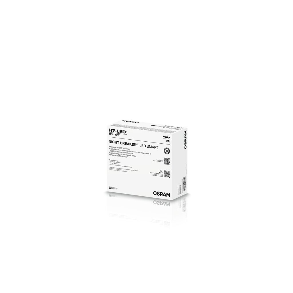 OSRAM 64210DWNBSM NIGHT BREAKER® LED SMART H7 Glühlampe, Fernscheinwerfer