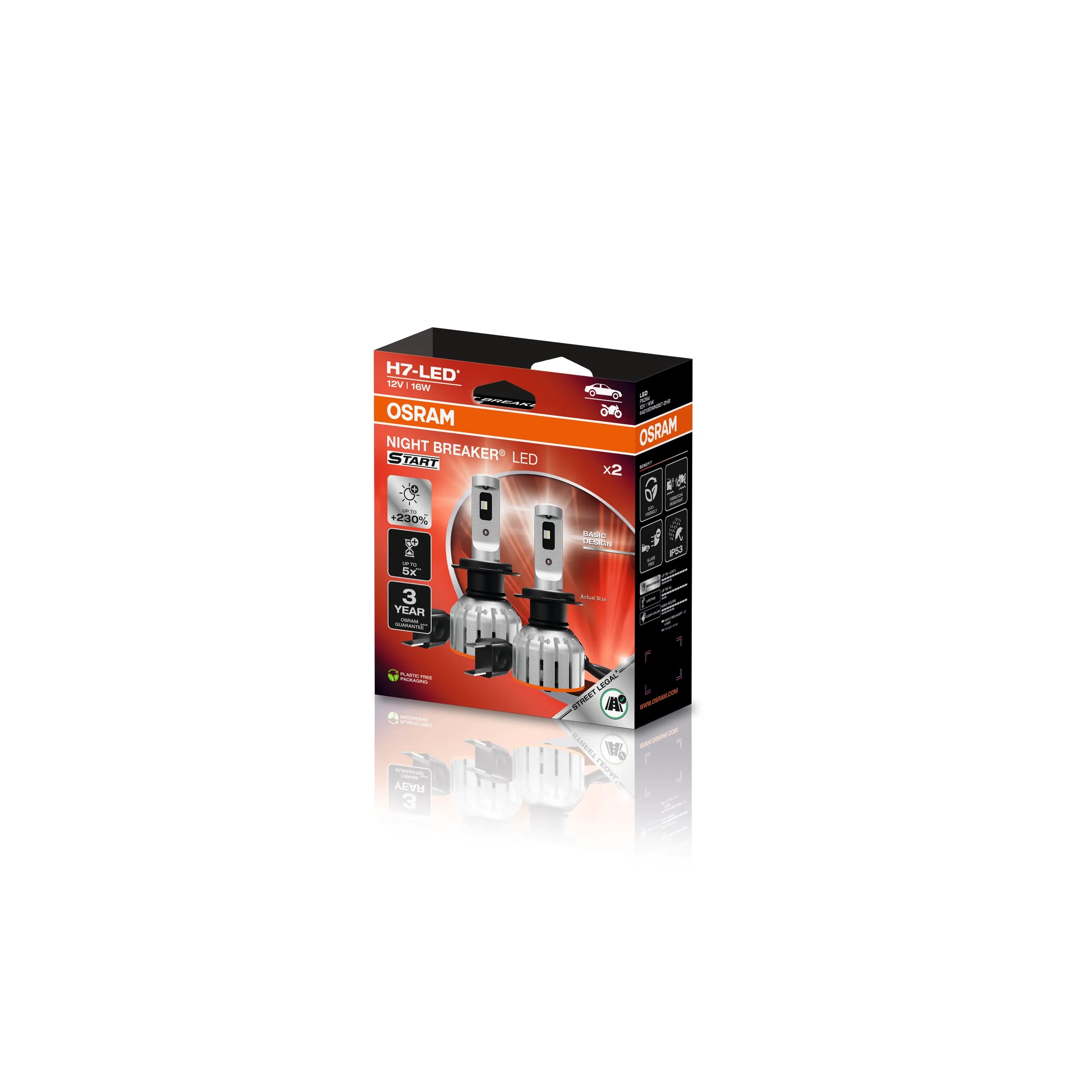 OSRAM 64210DWNBST-2HB NIGHT...