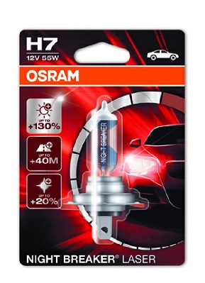 OSRAM 64210NBL-01B NIGHT BREAKER® LASER Glühlampe, Fernscheinwerfer