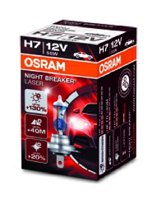 OSRAM 64210NBL NIGHT BREAKER® LASER Glühlampe, Fernscheinwerfer